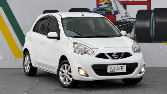 NISSAN MARCH 1.6 SV 16V FLEX 4P MANUAL NISSAN MARCH 1.6 SV 16V FLEX 4P MANUAL
